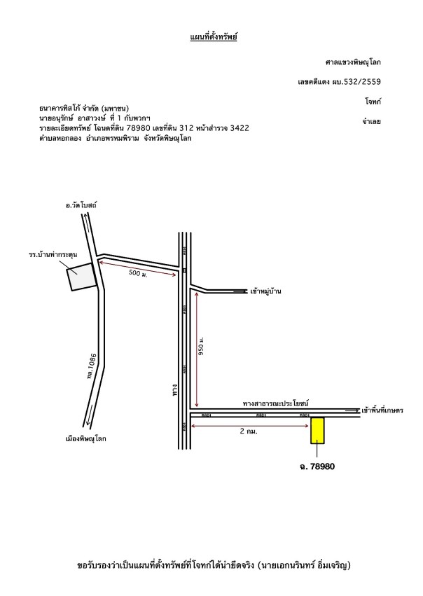 แผนที่ประกอบทรัพย์ 1