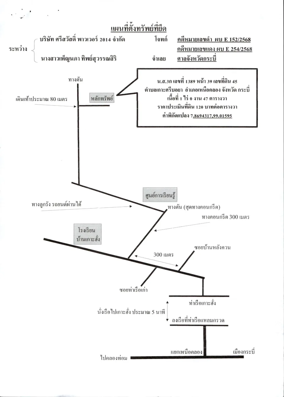 แผนที่ประกอบทรัพย์ 1