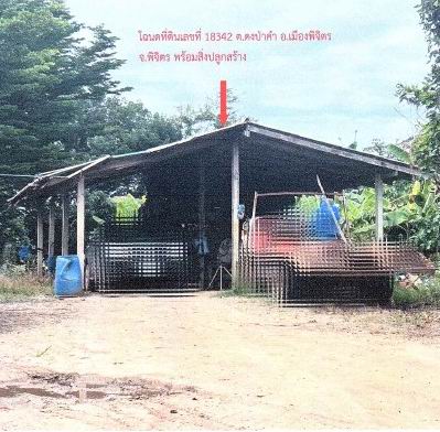 ขายทอดตลาด ที่ดินพร้อมสิ่งปลูกสร้าง ต.ดงป่าคำ อ.เมืองพิจิตร จ.พิจิตร