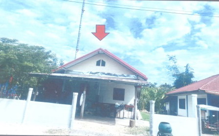 ขายทอดตลาด ที่ดินพร้อมสิ่งปลูกสร้าง ต.เพ็กใหญ่ อ.พล จ.ขอนแก่น