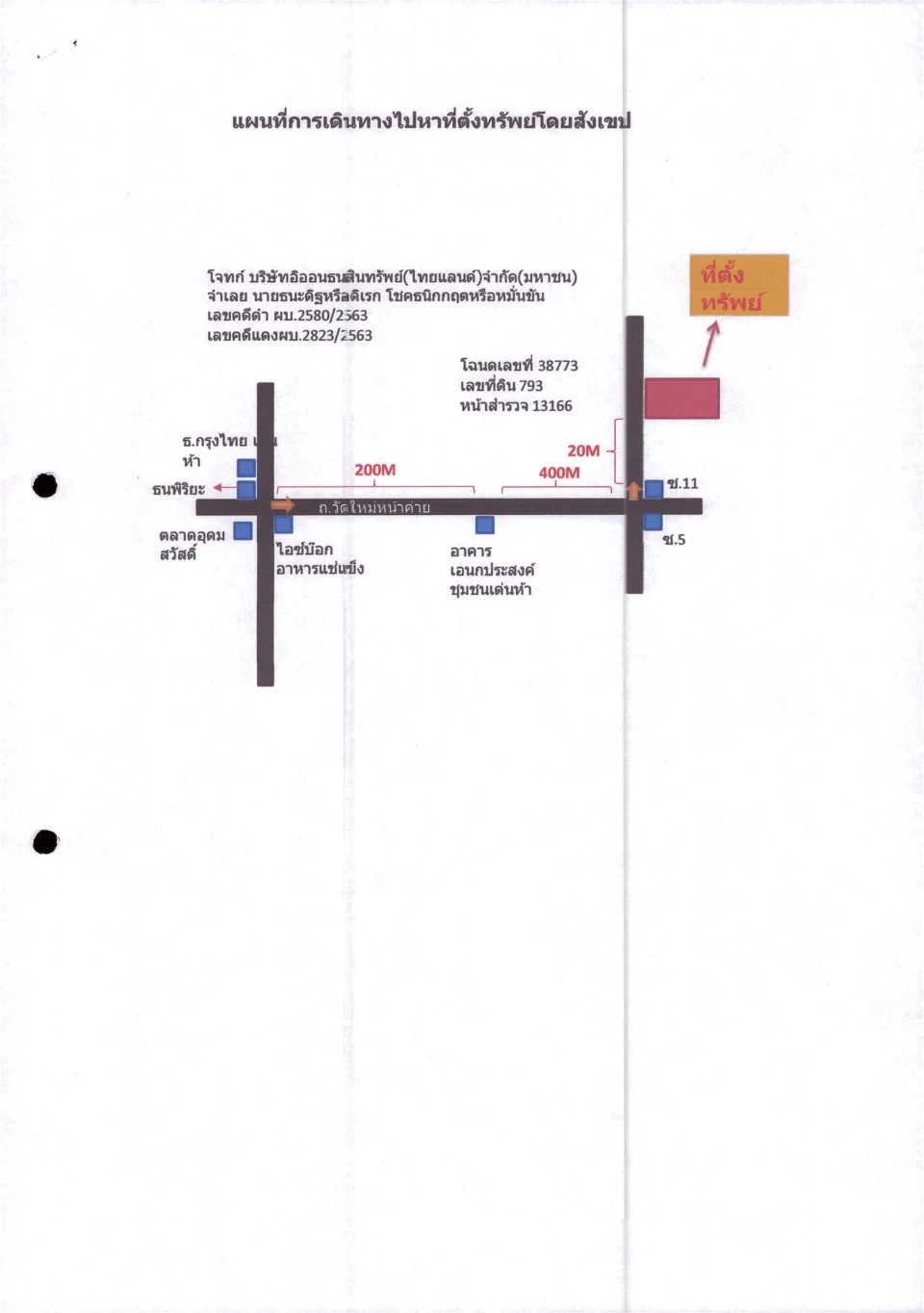 แผนที่ประกอบทรัพย์ 1