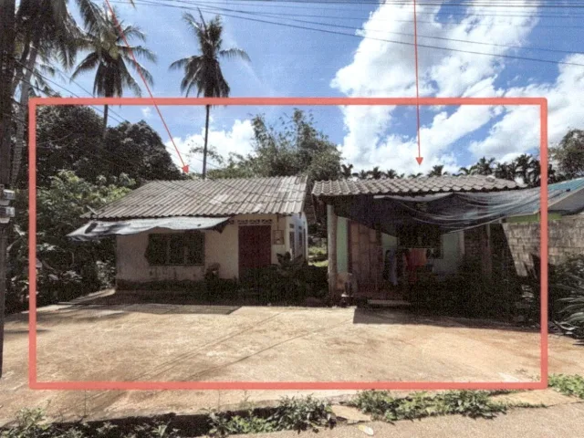 ขายทอดตลาด ที่ดินพร้อมสิ่งปลูกสร้าง ต.หนองทะเล อ.เมืองกระบี่ จ.กระบี่