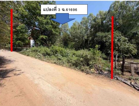 ขายทอดตลาด ที่ดินว่างเปล่า ต.เมืองเพีย อ.บ้านไผ่ จ.ขอนแก่น