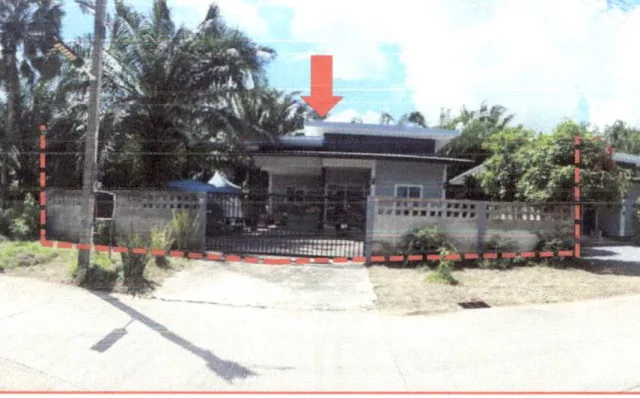 ขายทอดตลาด ที่ดินพร้อมสิ่งปลูกสร้าง ต.เหนือคลอง อ.เหนือคลอง จ.กระบี่