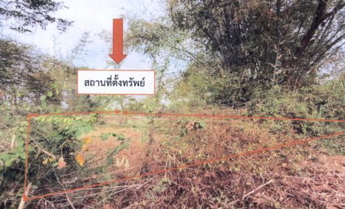 ขายทอดตลาด ที่ดินว่างเปล่า ต.หนองเม็ก อ.หนองสองห้อง จ.ขอนแก่น