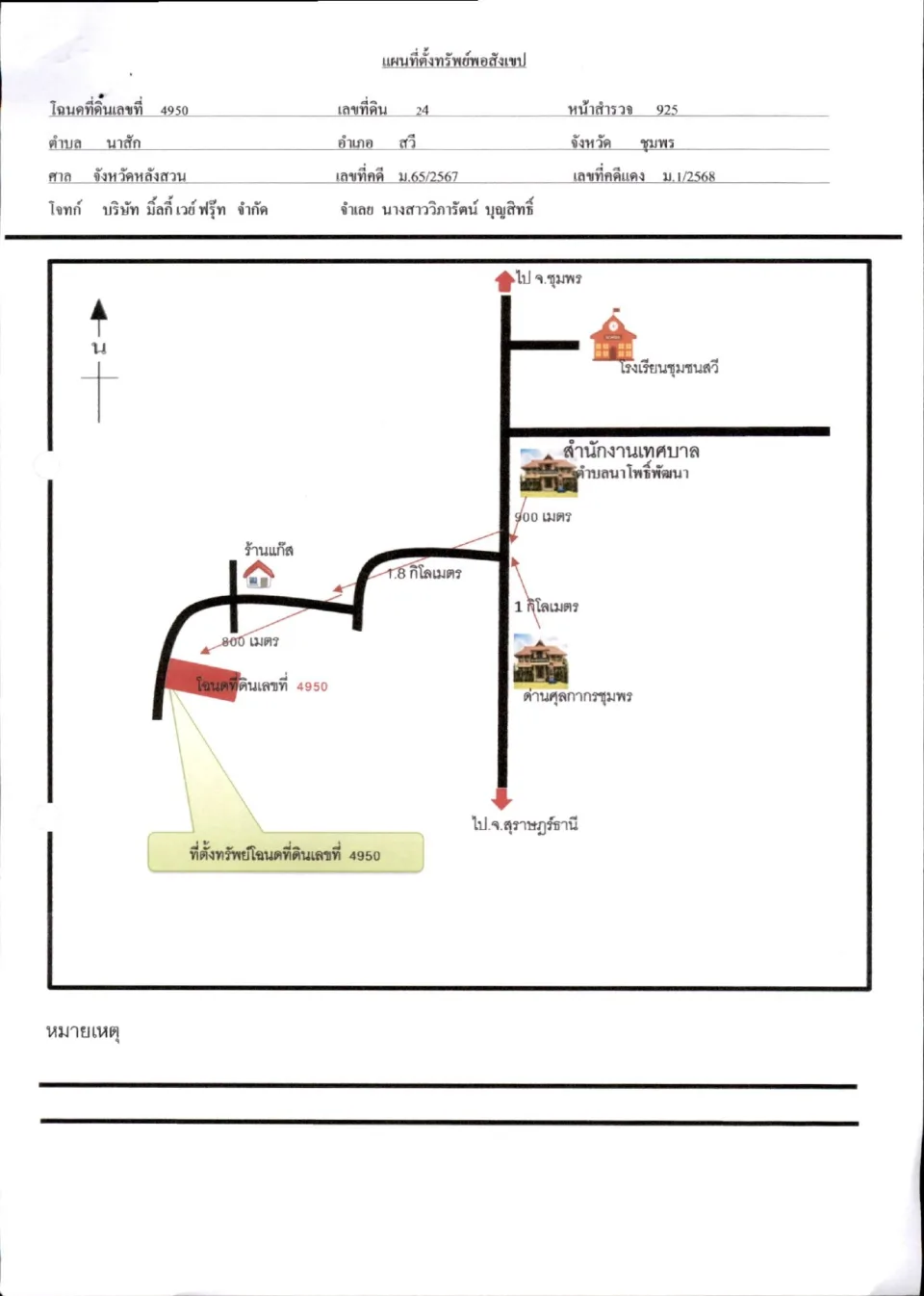 แผนที่ประกอบทรัพย์ 1