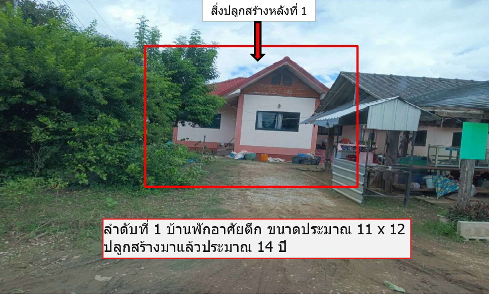 ขายทอดตลาด ที่ดินพร้อมสิ่งปลูกสร้าง ต.ป่าสัก อ.เชียงแสน จ.เชียงราย