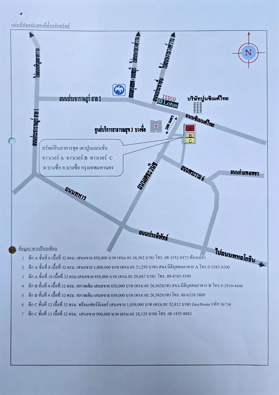 แผนที่ประกอบทรัพย์ 1