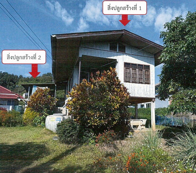 ขายทอดตลาด ที่ดินพร้อมสิ่งปลูกสร้าง ต.แม่อ้อ อ.พาน จ.เชียงราย