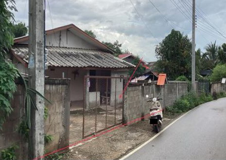 ขายทอดตลาด ที่ดินพร้อมสิ่งปลูกสร้าง ต.เจดีย์หลวง อ.แม่สรวย จ.เชียงราย