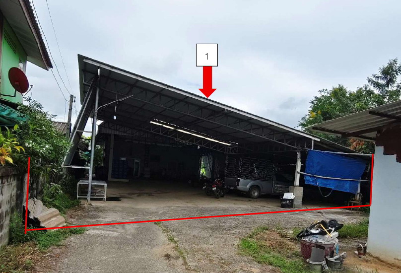 ขายทอดตลาด ที่ดินพร้อมสิ่งปลูกสร้าง ต.นางแล อ.เมืองเชียงราย จ.เชียงราย