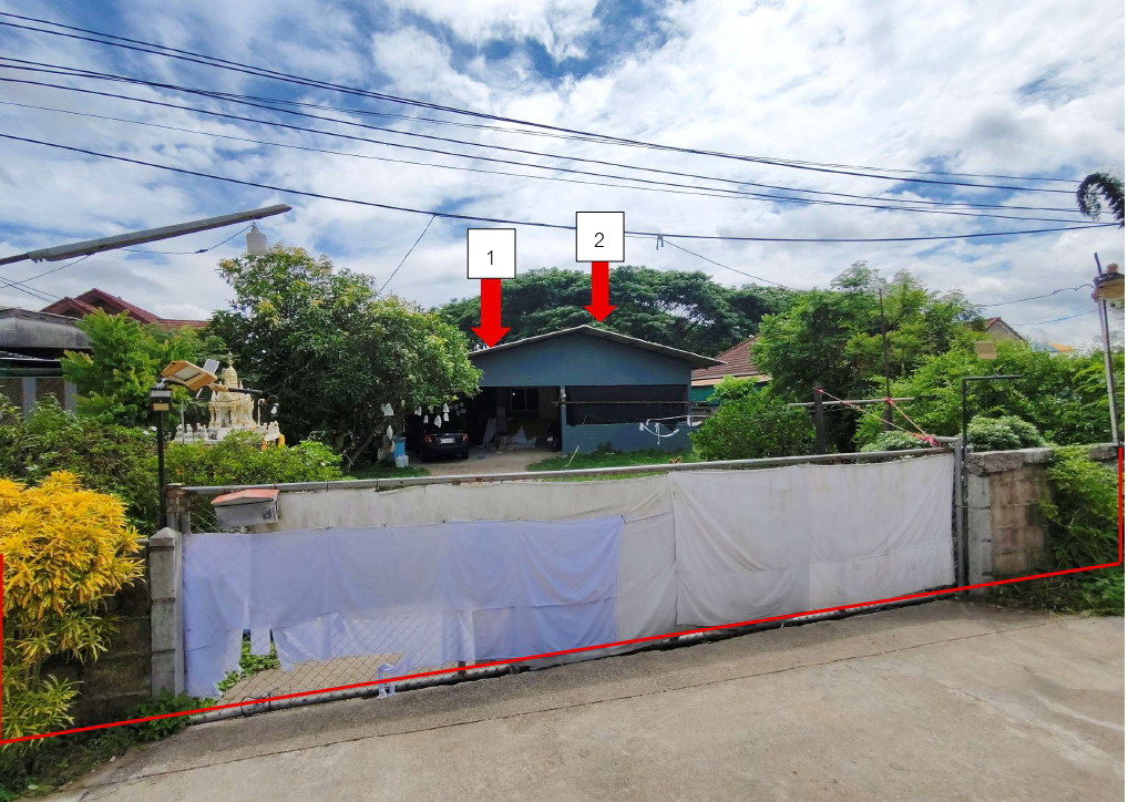 ขายทอดตลาด ที่ดินพร้อมสิ่งปลูกสร้าง ต.บ้านดู่ อ.เมืองเชียงราย จ.เชียงราย