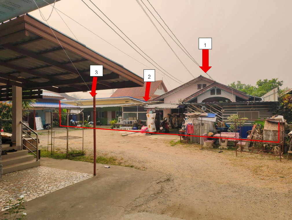 ขายทอดตลาด ที่ดินพร้อมสิ่งปลูกสร้าง ต.จอมหมอกแก้ว อ.กิ่งอำเภอแม่ลาว จ.เชียงราย