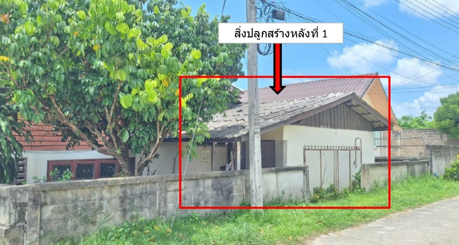 ขายทอดตลาด ที่ดินพร้อมสิ่งปลูกสร้าง ต.แม่คำ อ.แม่จัน จ.เชียงราย