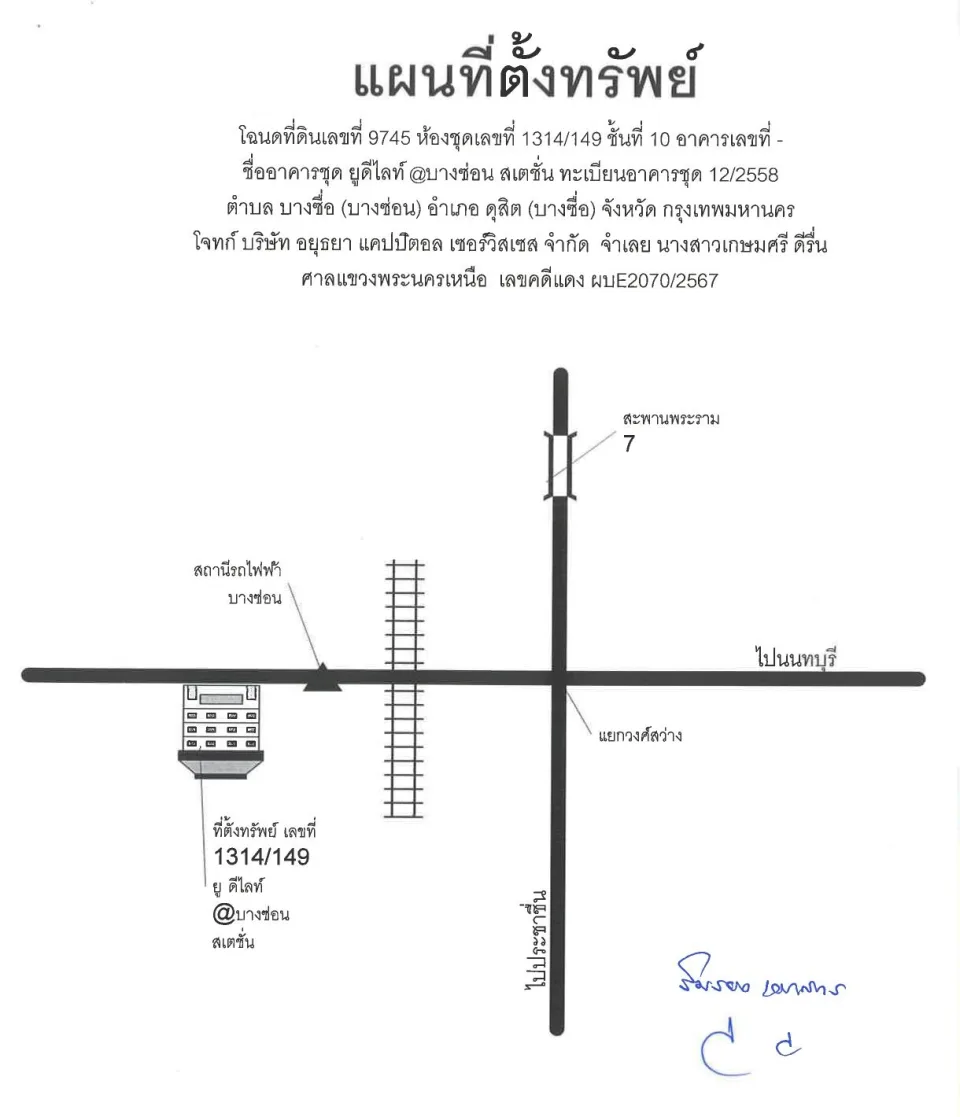 แผนที่ประกอบทรัพย์ 1