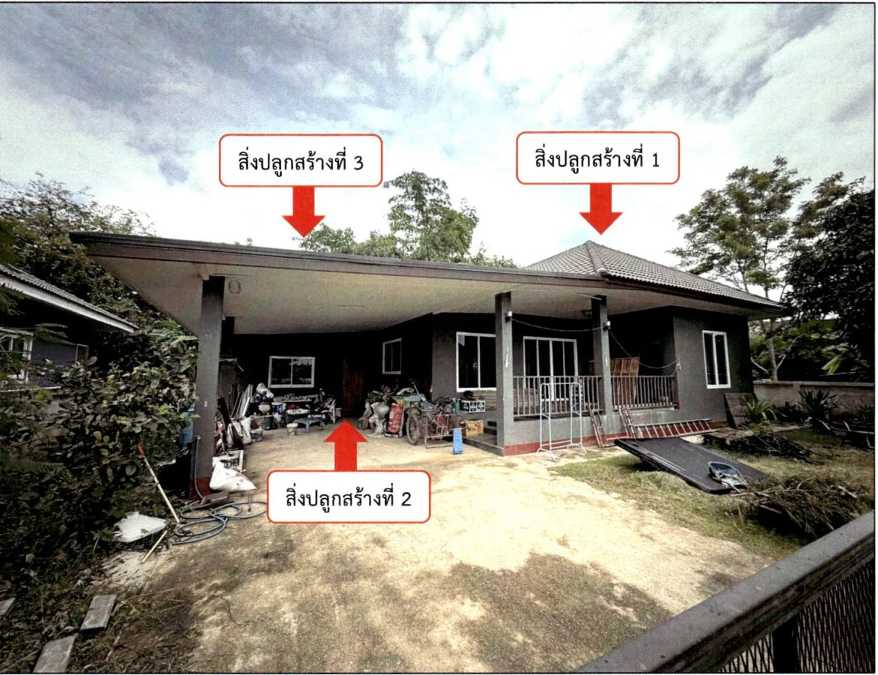 ขายทอดตลาด ที่ดินพร้อมสิ่งปลูกสร้าง ต.เวียงชัย อ.เวียงชัย จ.เชียงราย