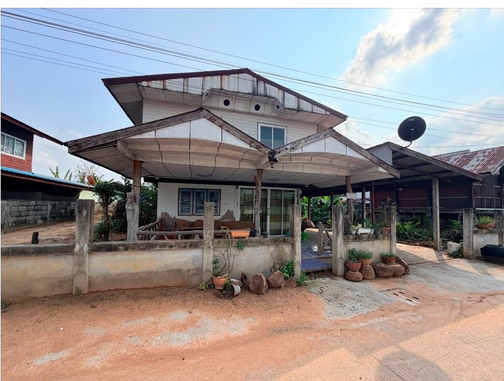 ขายทอดตลาด ที่ดินพร้อมสิ่งปลูกสร้าง ต.ป่ามะนาว อ.บ้านฝาง จ.ขอนแก่น