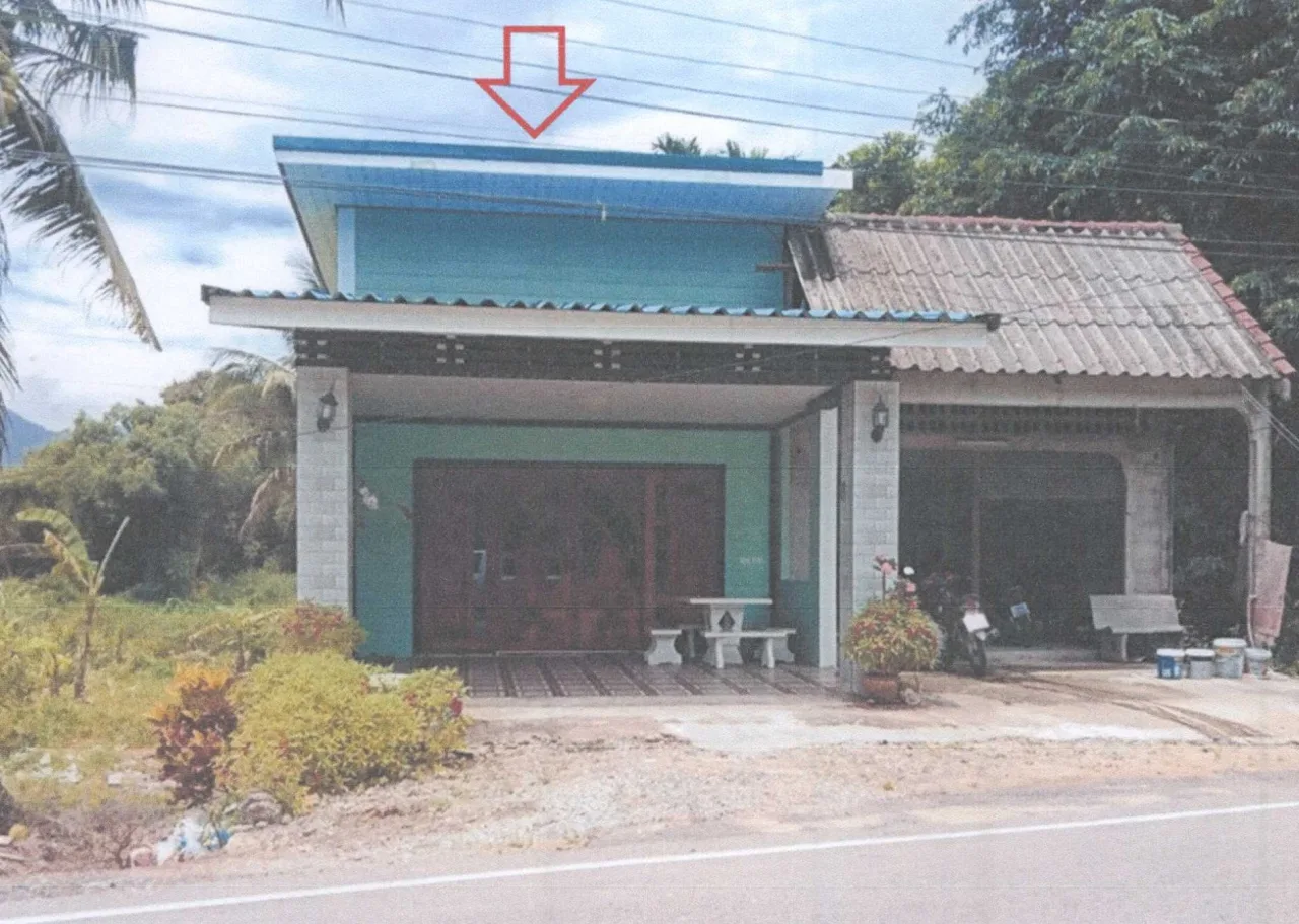 ขายทอดตลาด ที่ดินพร้อมสิ่งปลูกสร้าง ต.กำพวน อ.กิ่งอำเภอสุขสำราญ จ.ระนอง