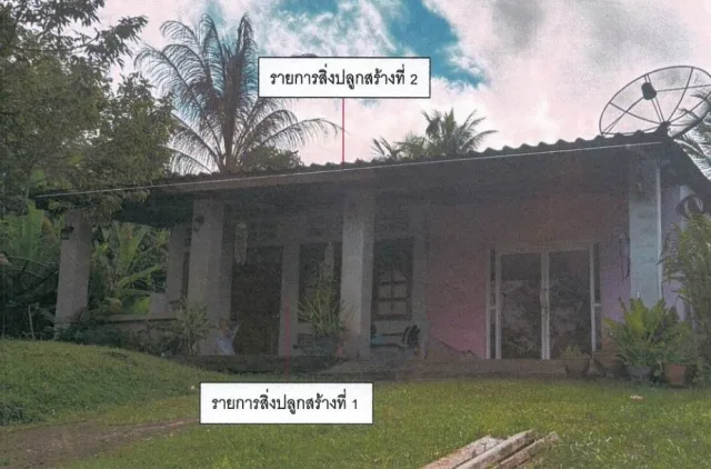 ขายทอดตลาด ที่ดินพร้อมสิ่งปลูกสร้าง ต.กะเปอร์ อ.กะเปอร์ จ.ระนอง