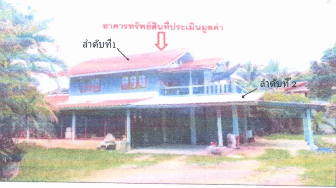 ขายทอดตลาด ที่ดินพร้อมสิ่งปลูกสร้าง ต.กันทรอม อ.ขุนหาญ จ.ศรีสะเกษ