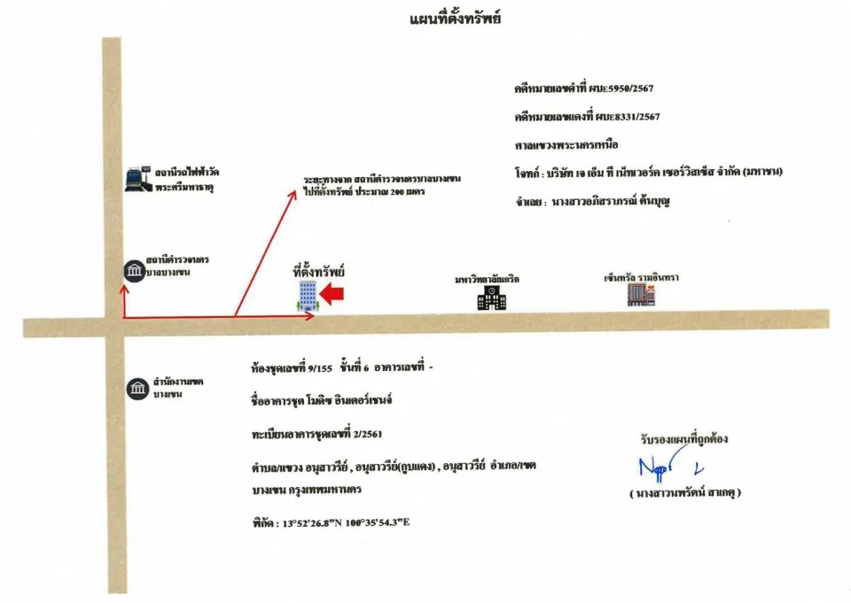 แผนที่ประกอบทรัพย์ 1