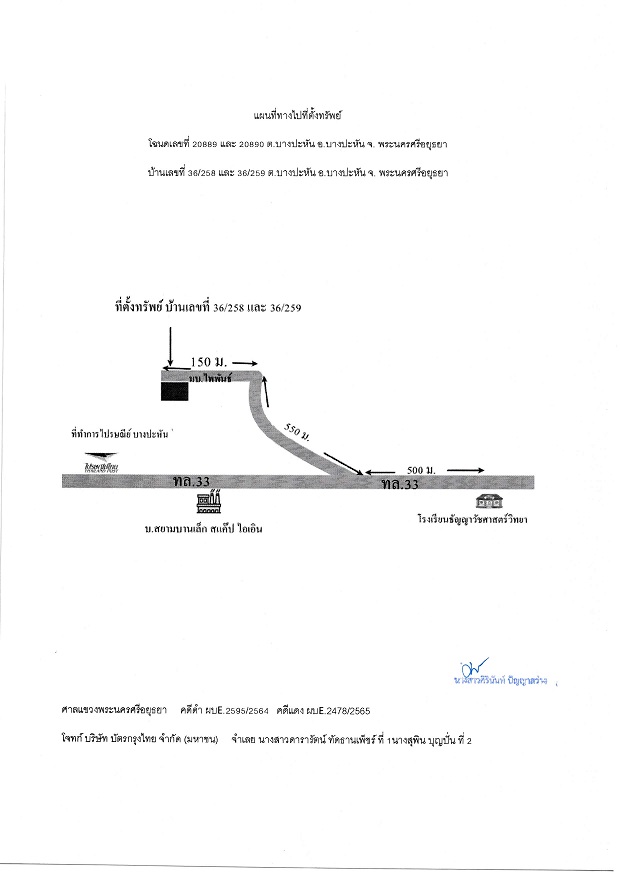 แผนที่ประกอบทรัพย์ 1