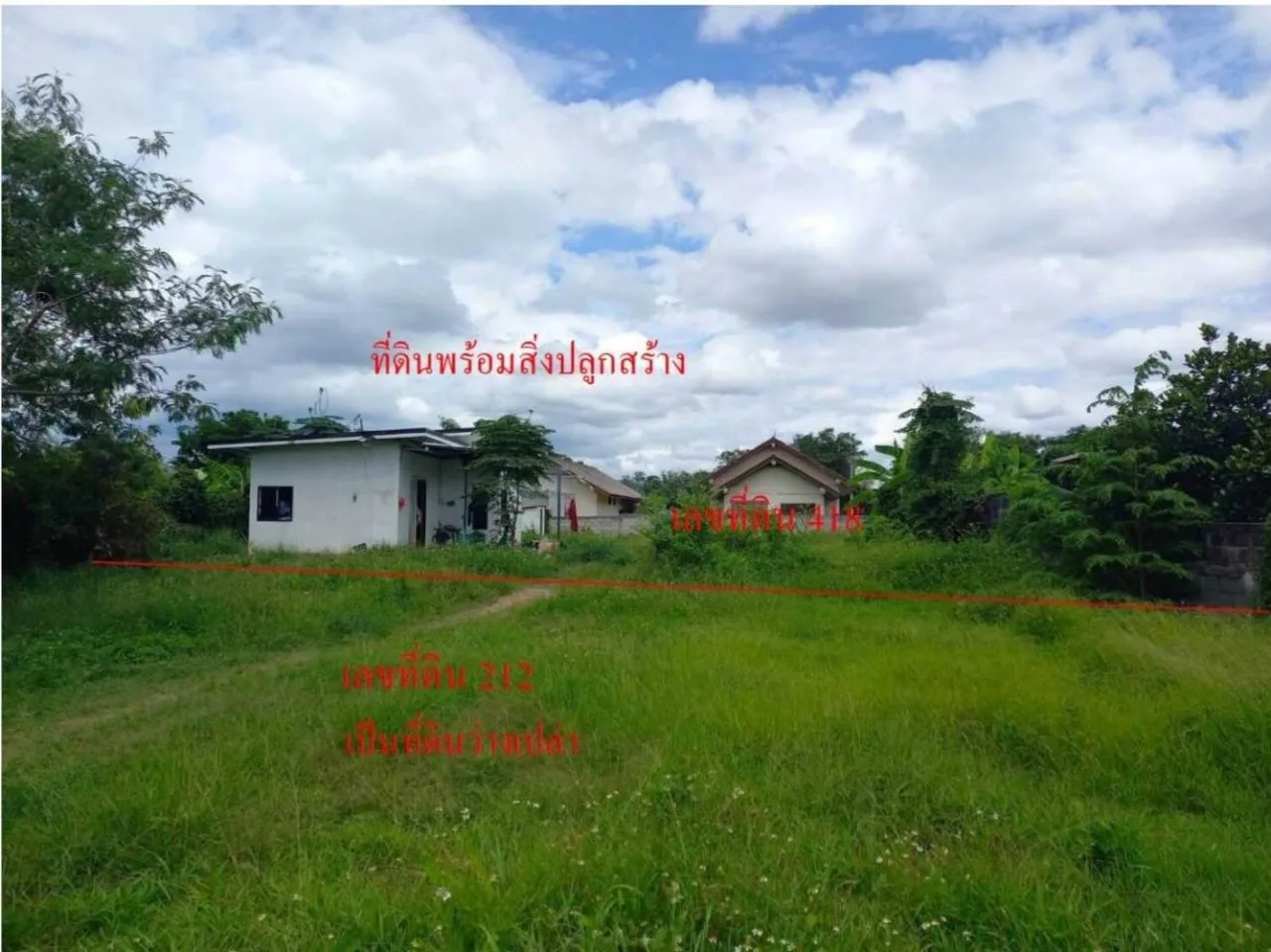 ขายทอดตลาด ที่ดินว่างเปล่า ต.สว่างอารมณ์ อ.ดอกคำใต้ จ.พะเยา