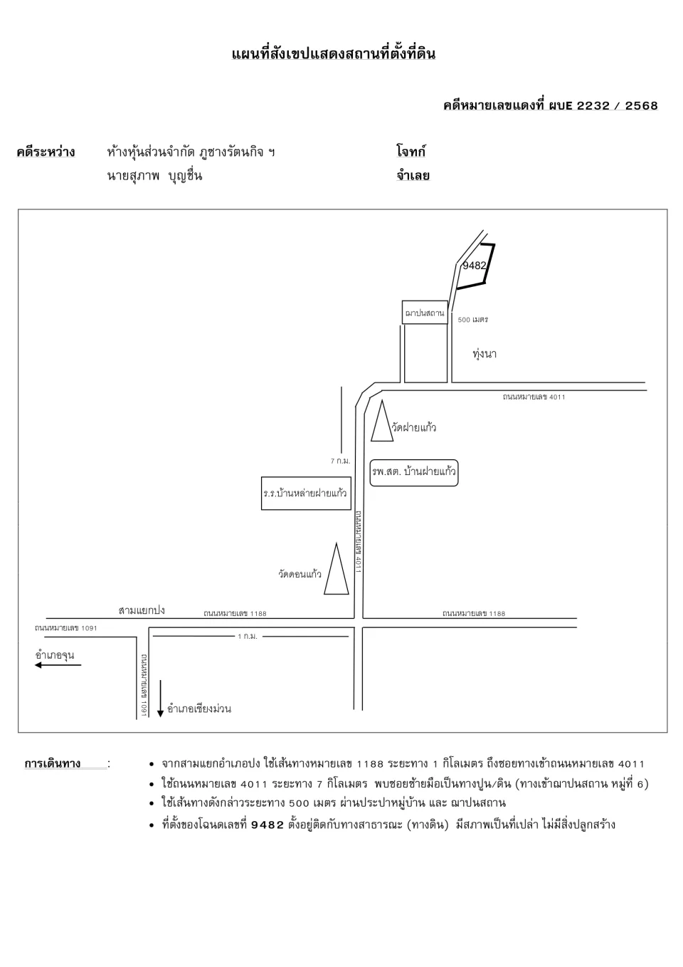 แผนที่ประกอบทรัพย์ 1
