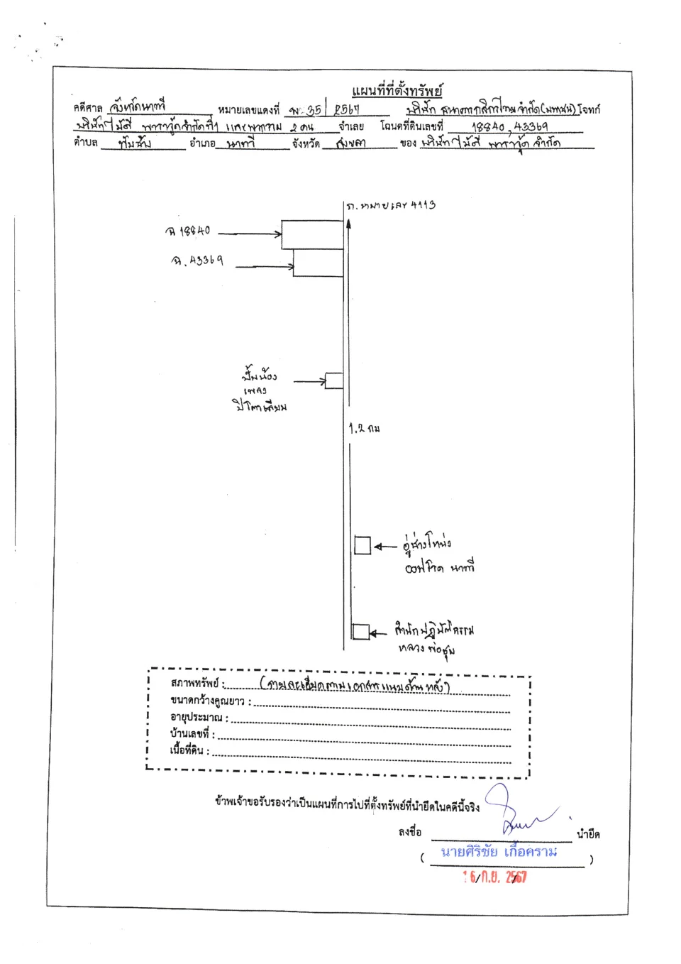 แผนที่ประกอบทรัพย์ 1
