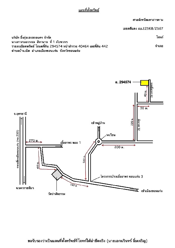 แผนที่ประกอบทรัพย์ 1