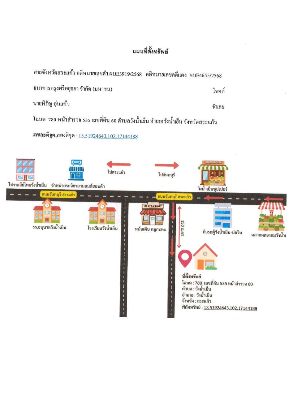 แผนที่ประกอบทรัพย์ 1