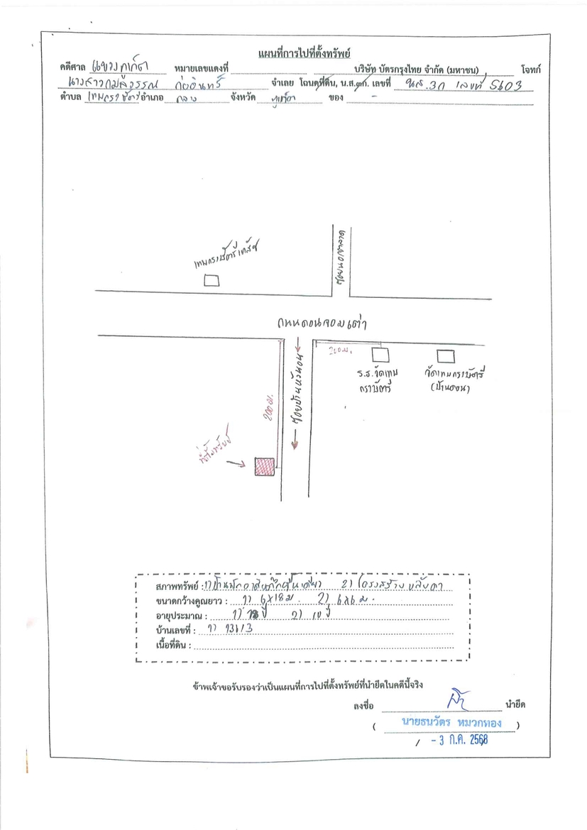 แผนที่ประกอบทรัพย์ 1