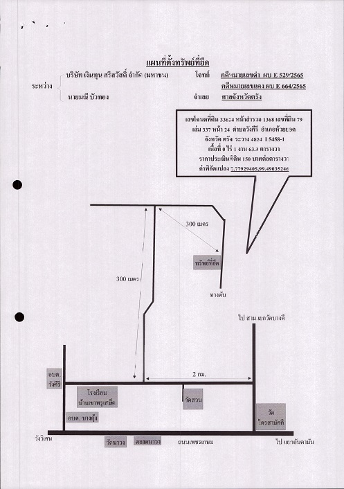 แผนที่ประกอบทรัพย์ 1