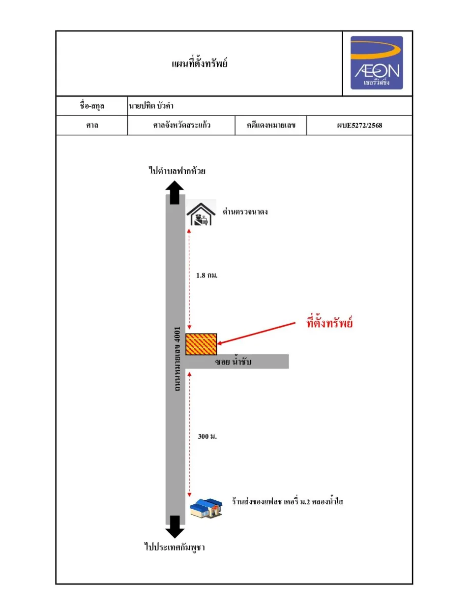 แผนที่ประกอบทรัพย์ 1