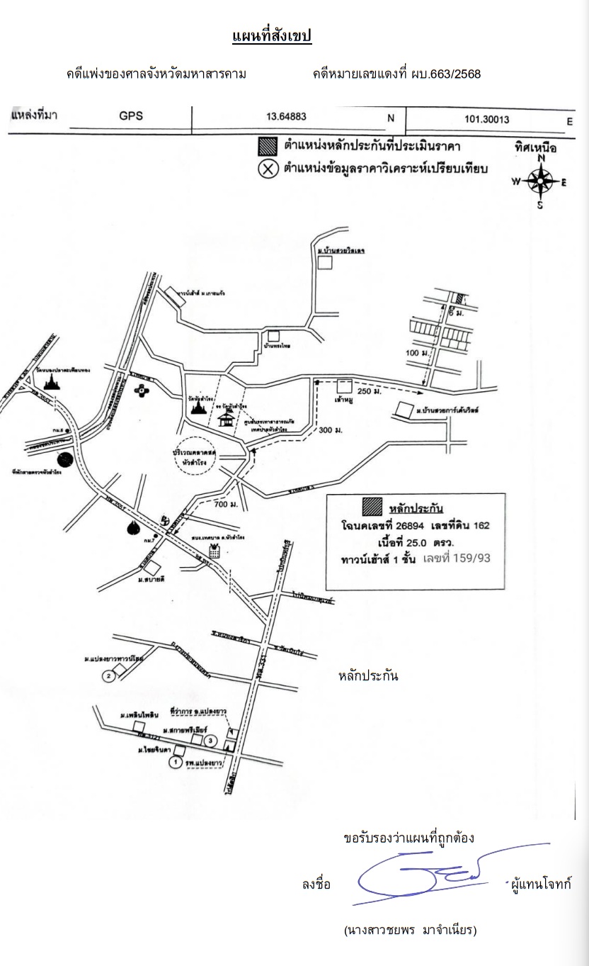 แผนที่ประกอบทรัพย์ 1
