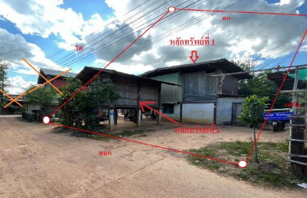 ขายทอดตลาด ที่ดินพร้อมสิ่งปลูกสร้าง ต.ดงยาง อ.นาดูน จ.มหาสารคาม