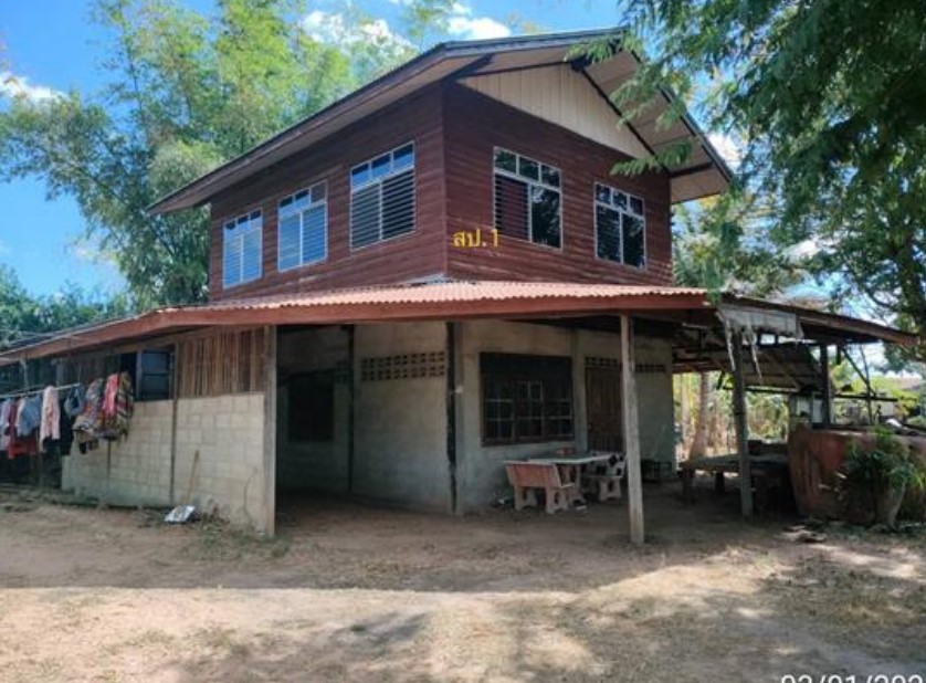ขายทอดตลาด ที่ดินพร้อมสิ่งปลูกสร้าง ต.เชียงยืน อ.เชียงยืน จ.มหาสารคาม