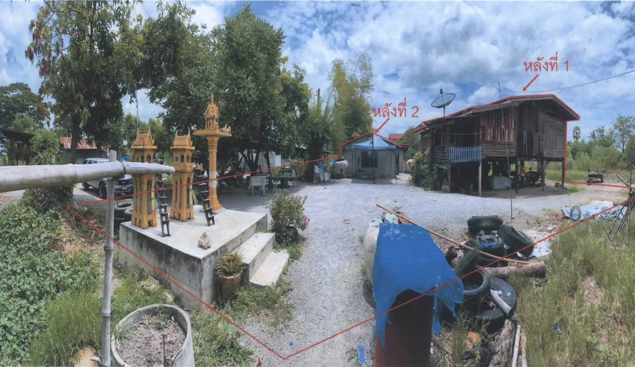 ขายทอดตลาด ที่ดินพร้อมสิ่งปลูกสร้าง ต.มะขามล้ม อ.บางปลาม้า จ.สุพรรณบุรี