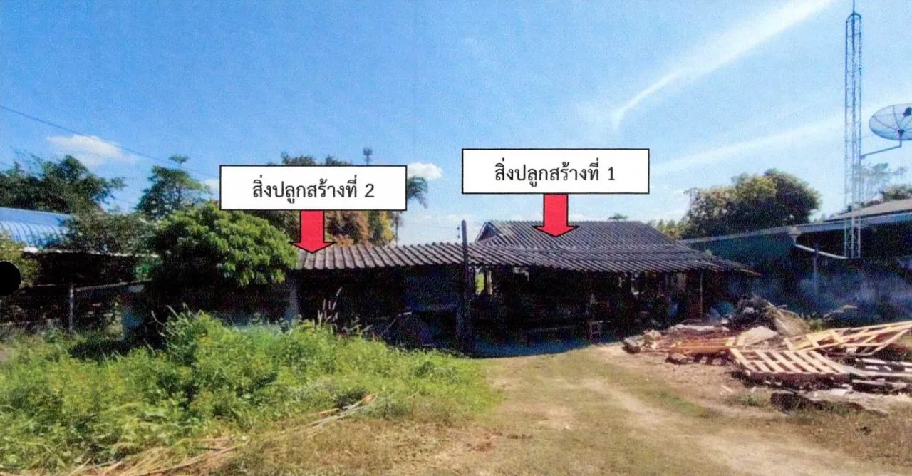 ขายทอดตลาด ที่ดินพร้อมสิ่งปลูกสร้าง ต.มาบโป่ง อ.พานทอง จ.ชลบุรี