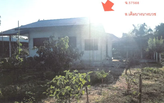 ขายทอดตลาด ที่ดินพร้อมสิ่งปลูกสร้าง ต.ปากน้ำ อ.เดิมบางนางบวช จ.สุพรรณบุรี