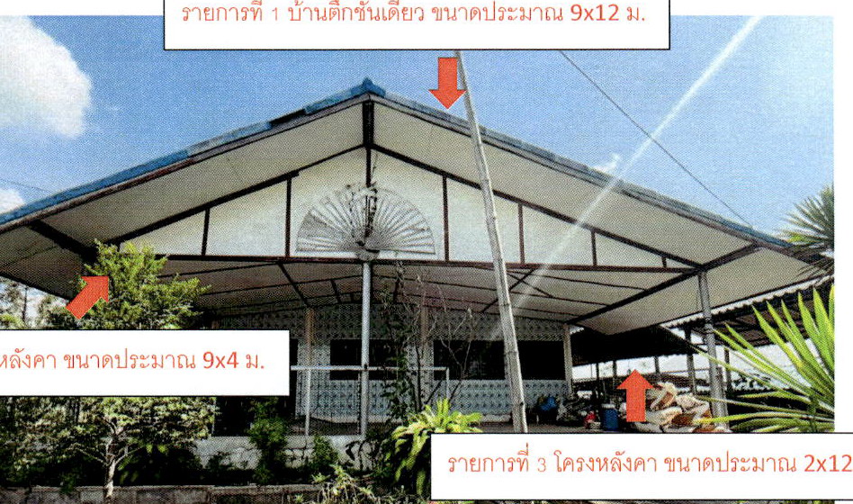 ขายทอดตลาด ที่ดินพร้อมสิ่งปลูกสร้าง ต.ดอนปรู อ.ศรีประจันต์ จ.สุพรรณบุรี