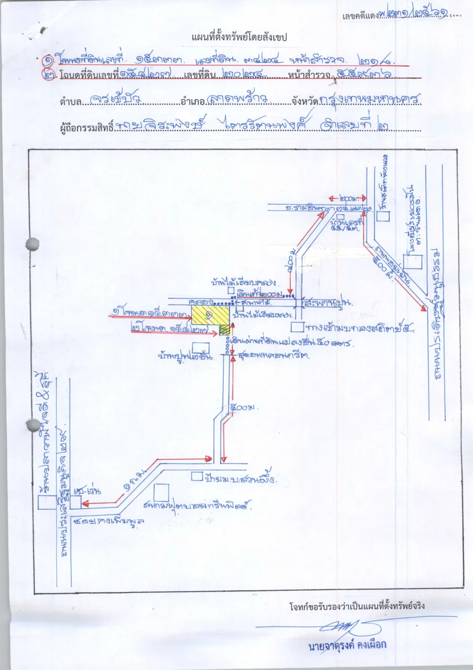 แผนที่ประกอบทรัพย์ 1