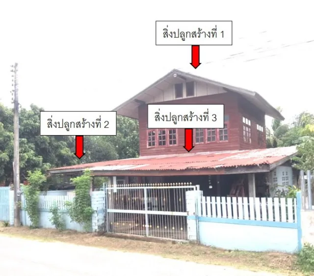 ขายทอดตลาด ที่ดินพร้อมสิ่งปลูกสร้าง ต.โคกกกม่วง อ.โพนทอง จ.ร้อยเอ็ด