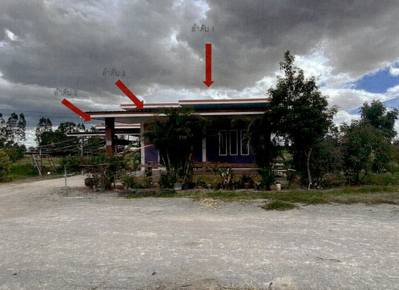 ขายทอดตลาด ที่ดินพร้อมสิ่งปลูกสร้าง ต.สระลงเรือ อ.กิ่งอำเภอห้วยกระเจา จ.กาญจนบุรี