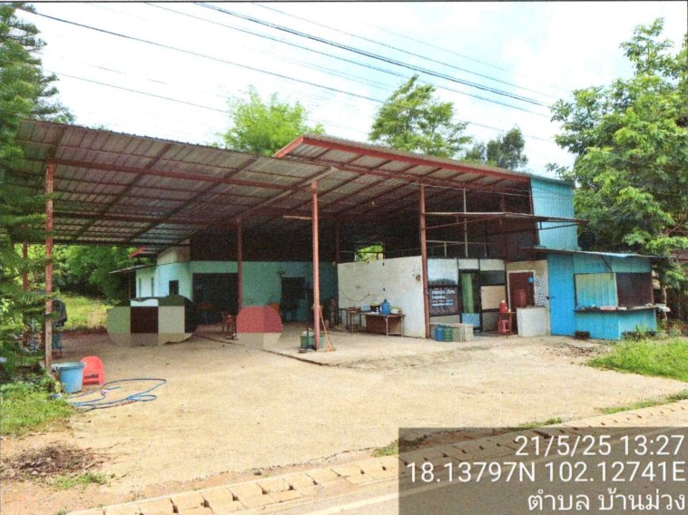 ขายทอดตลาด ที่ดินพร้อมสิ่งปลูกสร้าง ต.นางิ้ว อ.สังคม จ.หนองคาย