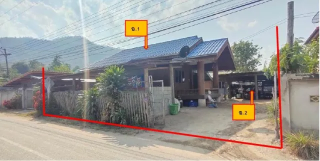 ขายทอดตลาด ที่ดินพร้อมสิ่งปลูกสร้าง ต.เมืองแปง อ.ปาย จ.แม่ฮ่องสอน
