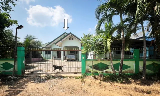 ขายทอดตลาด ที่ดินพร้อมสิ่งปลูกสร้าง ต.พลูตาหลวง อ.สัตหีบ จ.ชลบุรี