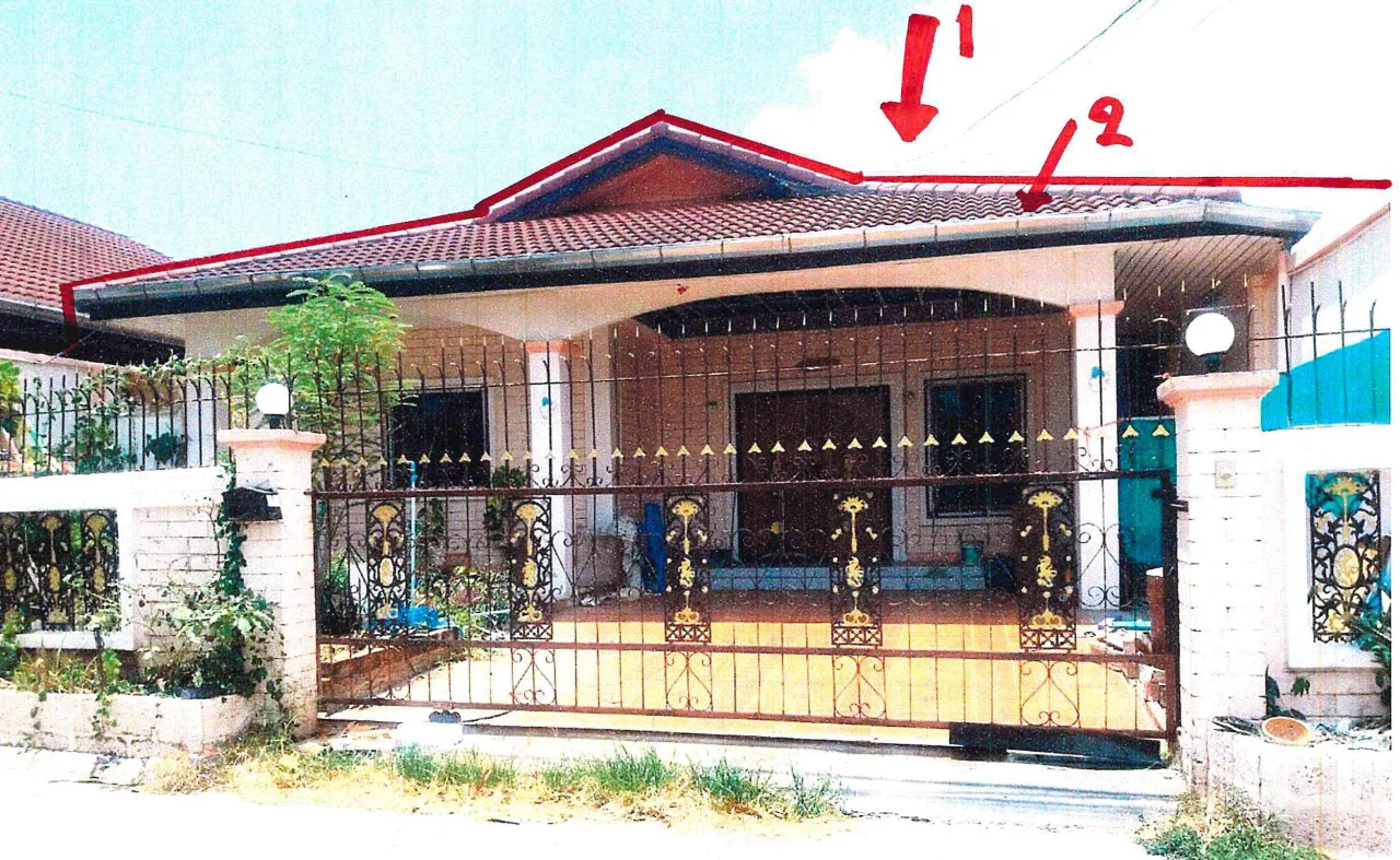 ขายทอดตลาด ที่ดินพร้อมสิ่งปลูกสร้าง ต.หนองปรือ อ.บางละมุง จ.ชลบุรี