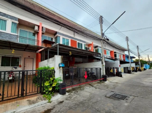 ขายทอดตลาด ที่ดินพร้อมสิ่งปลูกสร้าง ต.หนองปรือ อ.บางละมุง จ.ชลบุรี