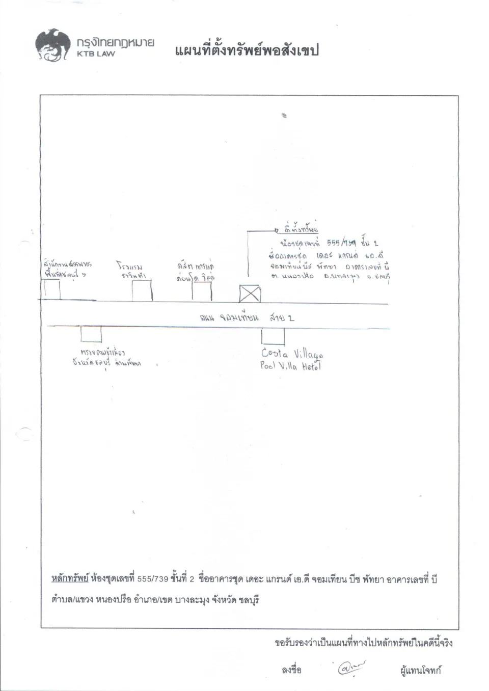 แผนที่ประกอบทรัพย์ 1